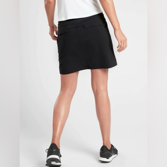 Athleta NWT Soho Athletic Tennis Pickleball Golf Skort Casual Black Size 14T - Picture 11 of 11